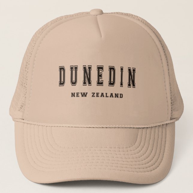 Dunedin New Zealand Trucker Hat (Front)