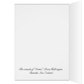 Dunedin  pipe organ console cards (Inside (Left))