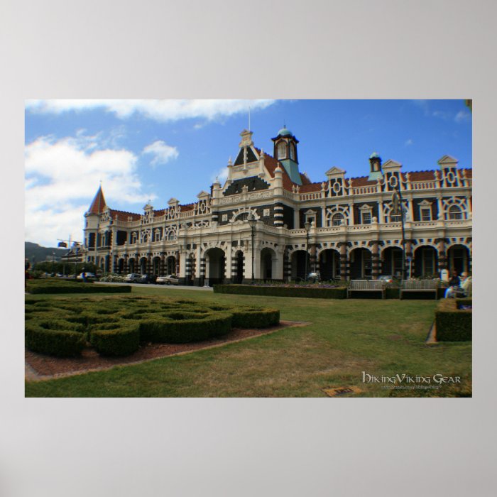 Dunedin Railway Station, New Zealand Print