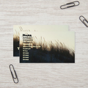 Dunes at Sundown IBSP NJ Coordinating Items Business Card