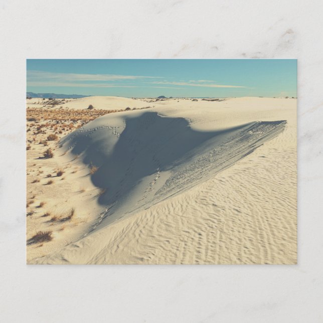 Dunes at White Sands National Park Postcard (Front)