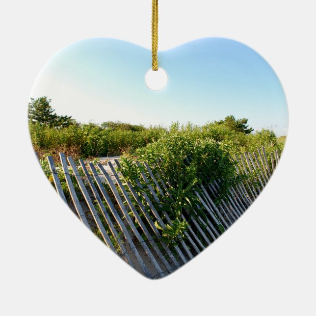 Dunes Ceramic Ornament (Back)