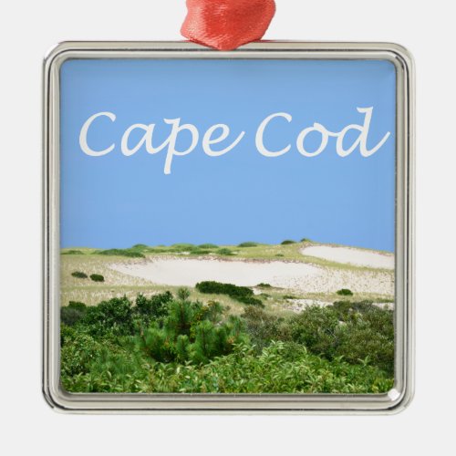 Dunes in Cape Cod Metal Ornament