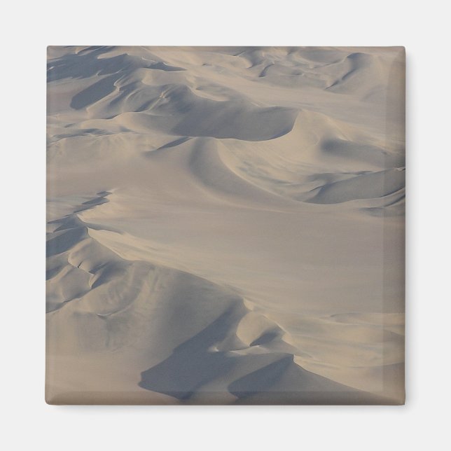 Dunes of the Namib desert seen from the sky Magnet (Front)
