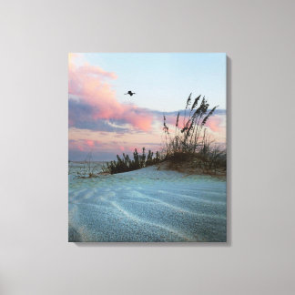Dunes Sunset Canvas Photo Print