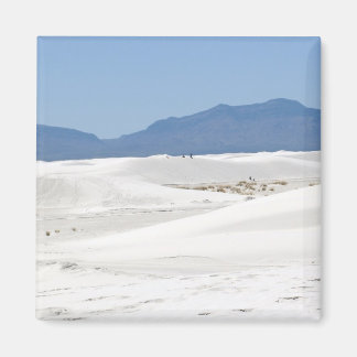 Dunes with Mountain view Magnet