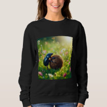 Dung Beetle - Dung in your life - Roll Sweatshirt