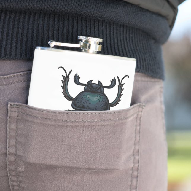 Dung beetle flask (In Situ)