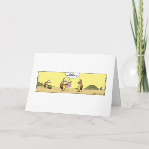 Dung Beetle Happy Anniversary Card