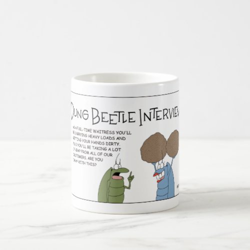 Dung Beetle Interview Coffee Mug