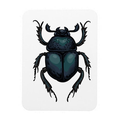 Dung beetle magnet