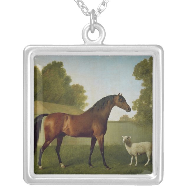 Dungannon, the property of Colonel O'Kelly Silver Plated Necklace (Front)