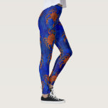 Dungeness Crab - Leggings<br><div class="desc">My name is Corinne Danzl and I’m an Alaska artist. My Zazzle store is called inkgoeswildalaska; my artist website is also Ink Goes Wild Alaska. This pair of leggings is part of my collection titled ‘My Artwork Leggings’. I'm happy to combine any of my artwork designs on any of my...</div>