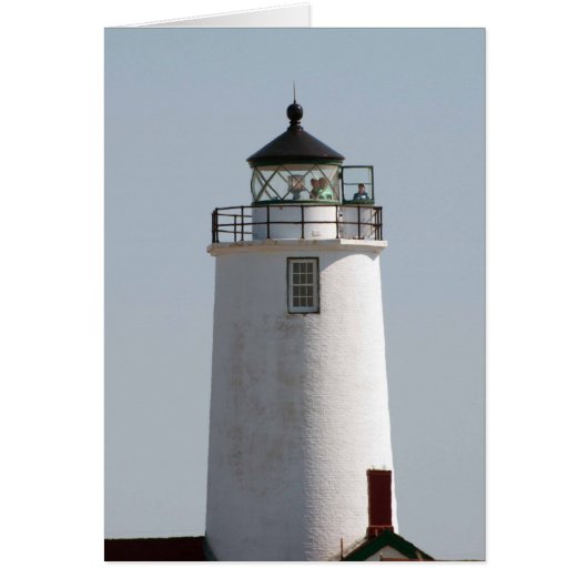 Dungeness Spit Lighthouse at Sequim, WA Cards (Front)