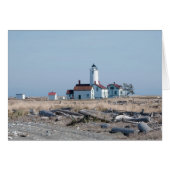 Dungeness Spit Lighthouse in Sequim, WA (Front Horizontal)