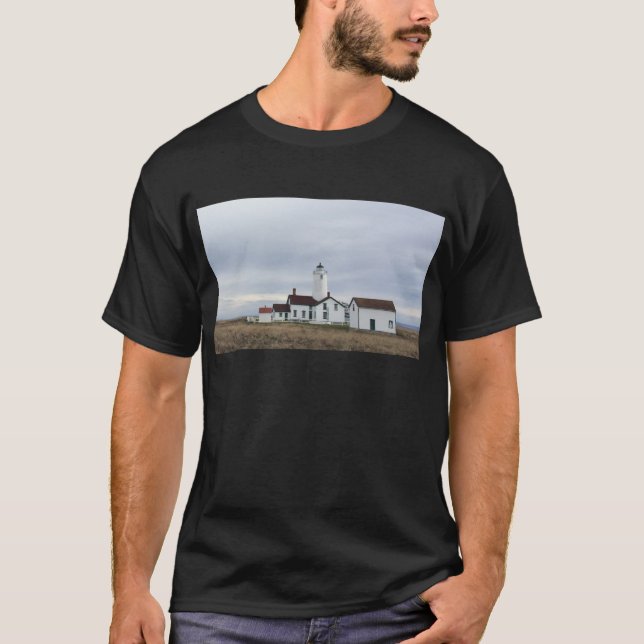 Dungeness Spit Lighthouse Washington State T-Shirt (Front)