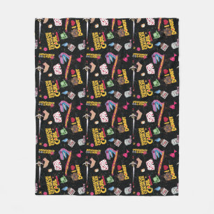 Dungeon Crawler Carl collage Fleece Blanket