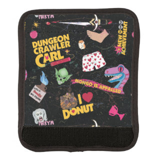 Dungeon Crawler Carl Collage Luggage Handle Wrap