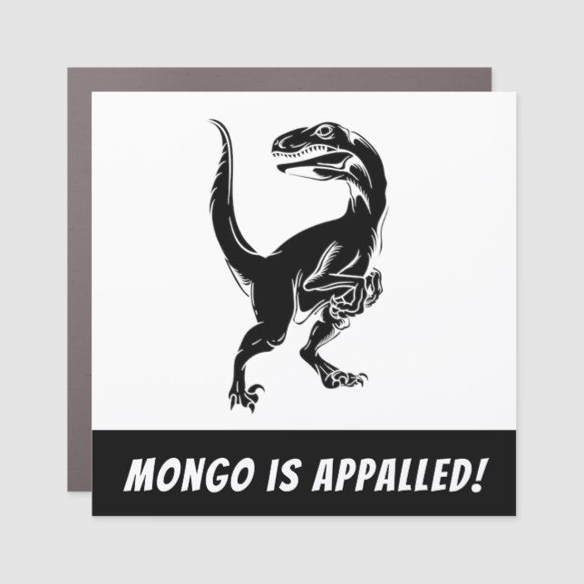 Dungeon Crawler Carl Mongo Car Magnet (Front)