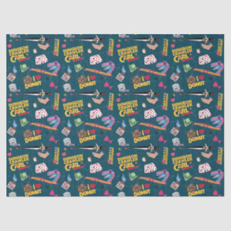 Dungeon Crawler Carl Wrapping Paper Blue