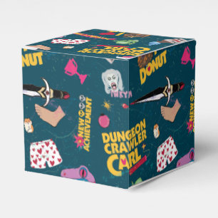 Dungeon Crawler Carl Wrapping Paper Blue Favor Boxes