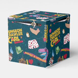Dungeon Crawler Carl Wrapping Paper Blue Favor Boxes