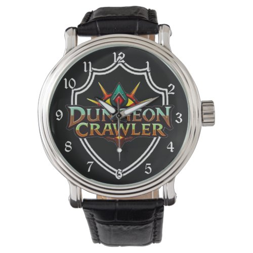 Dungeon Crawler Color Logo Watch