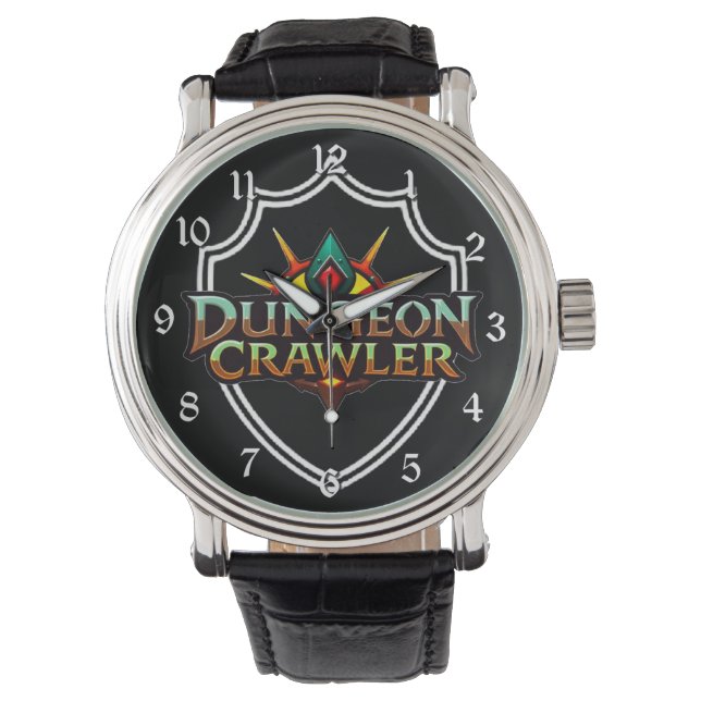 Dungeon Crawler Color Logo Watch (Front)