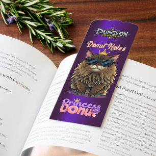 Dungeon Crawler Donut Holes Purple Bookmarks