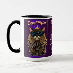 Dungeon Crawler Donut Holes Purple Mug