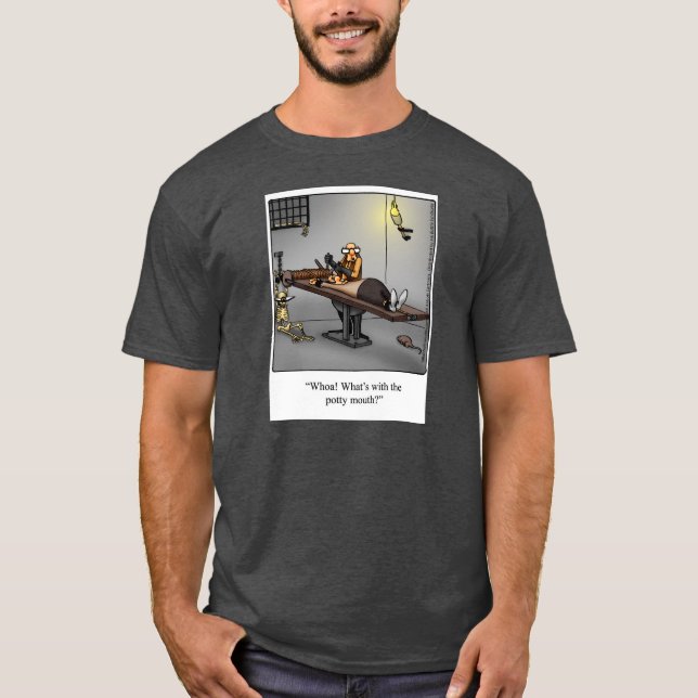 Dungeon Humor "Potty Mouth" Tee Shirt (Front)