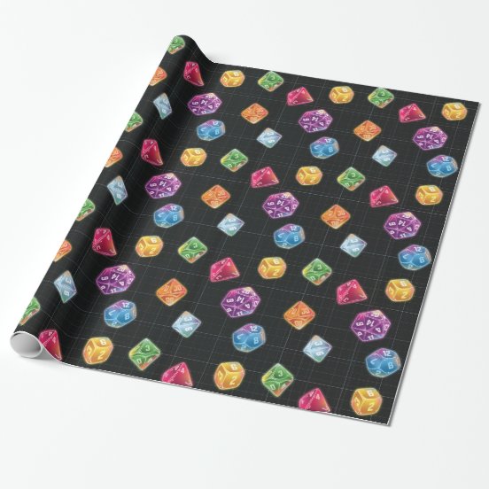 Dungeon And Dragons Wrapping Paper | Zazzle