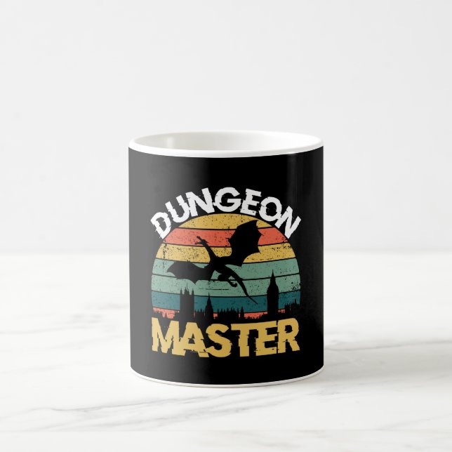 Dungeon Master especially colorful funny Coffee Mug (Center)