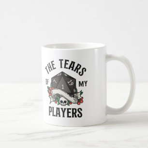 DUNGEON MASTER MUG Tears of My Players, DnD Mug
