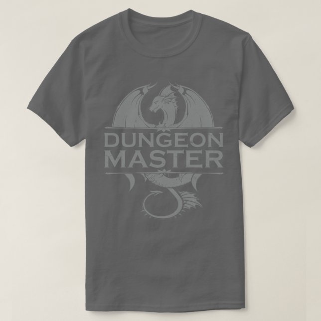 Dungeon Master RPG Gamer T-Shirt (Design Front)