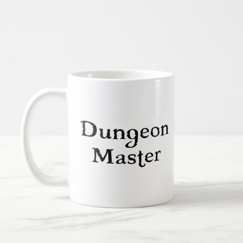 Dungeon Master Tabletop Fantasy RPG  Coffee Mug