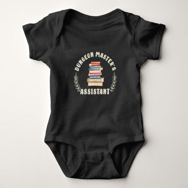 Dungeon Master's Assistant Baby Bodysuit (Front)