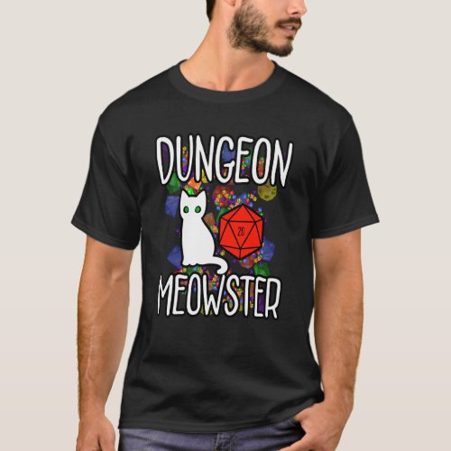 Dungeon Meowster  Best Rpg  Cat Lover Ever  2021 T_Shirt