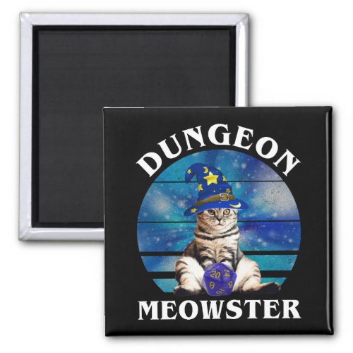 Dungeon Meowster Magnet