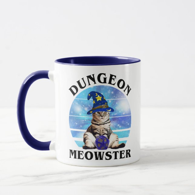 Dungeon Meowster Mug (Left)