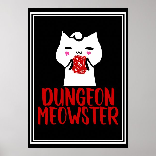 Dungeon Meowster Poster (Front)
