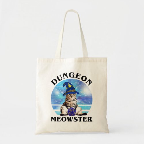 Dungeon Meowster Tote Bag