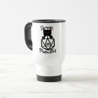 Dungeon Meowster Travel Mug