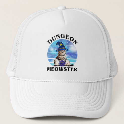 Dungeon Meowster Trucker Hat