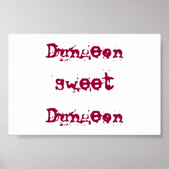Dungeon, Sweet, Dungeon Poster (Front)