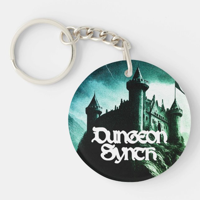 Dungeon Synth Keychain (Front)