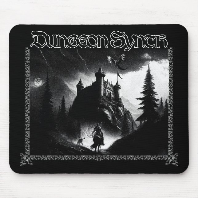 Dungeon Synth Mouse Pad (Front)