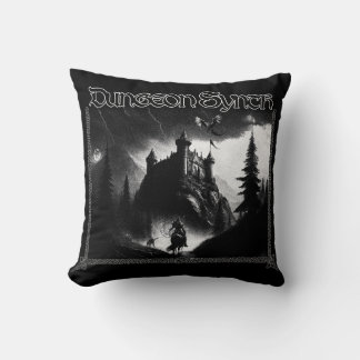Dungeon Synth Throw Pillow