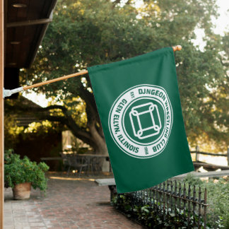 Dungeon Wrestling Club Glen Ellyn IL Outdoor Flag
