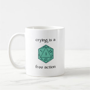 dungeons and dragon dice dungeon master D&D nerd Coffee Mug